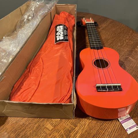 Ukulele orange + etui