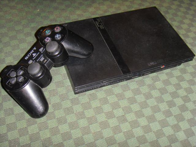 Ps2 slim +cable +manette