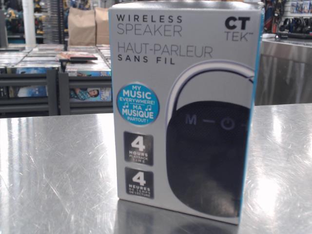 Wireless speaker neuf dure de 4h