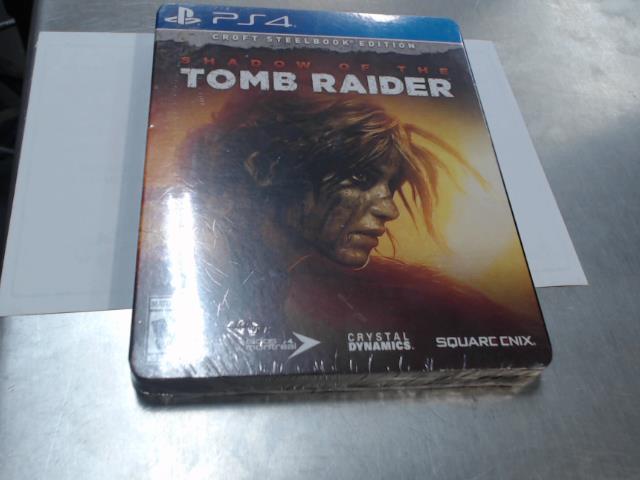Shadow of the tomb raider steelbook *new