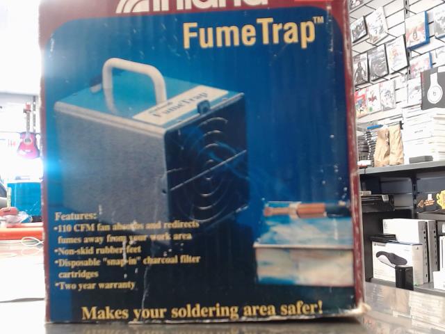 Fume trap inland