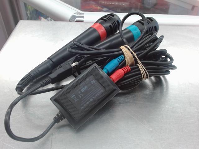 Ensemble singstar 2 micro + adapteur