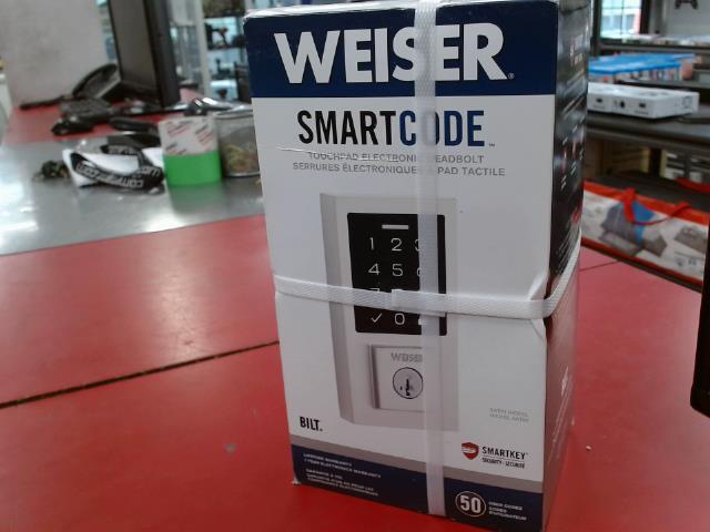 Serrure weiser smarcode argent neuf