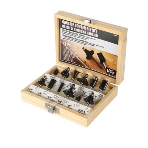 Meche pour toupie+case en bois