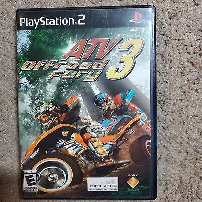 Atv offroad fury 3 ps2 cib
