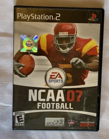 Ncaa football 07 ps2 cib