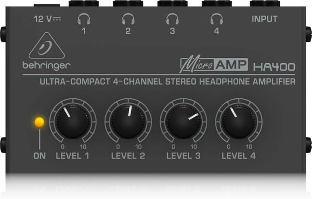 Micro amp ultra compact 4chanel headphon