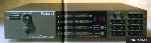 Module de piano roland