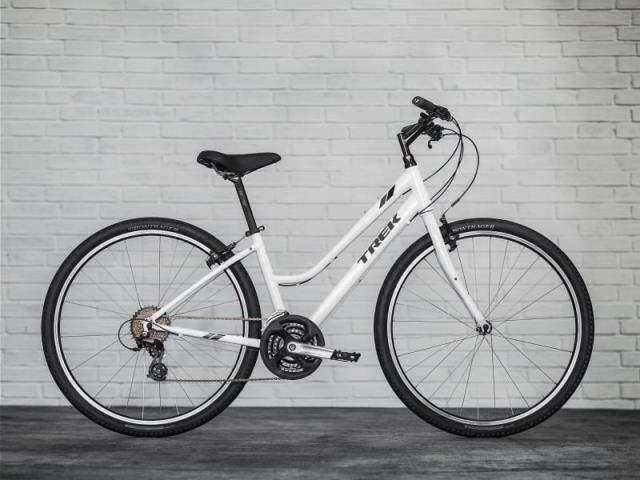 Trek white bike small