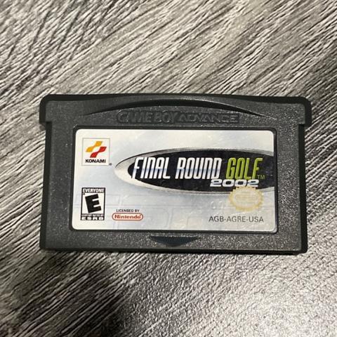 Final round golf 2002 gba