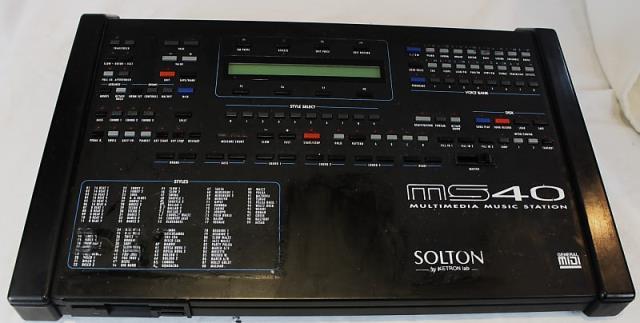 Console mixer ketron noir