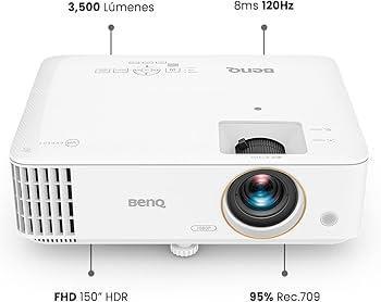 Projecteur benq blanc sans manettes