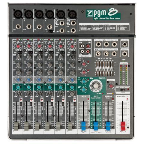 8 channel passive mixer pgm 8