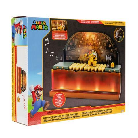 Supermario delux bowser battle set