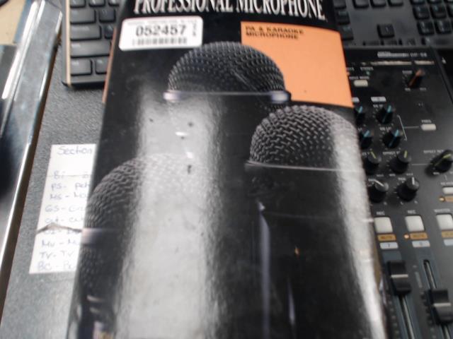 Pa & karaoke microphone