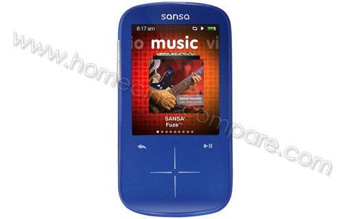 Lecteur mp3 bleu