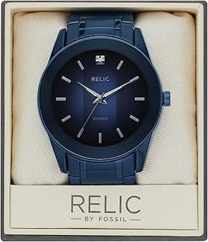 Relic diamond watch deals