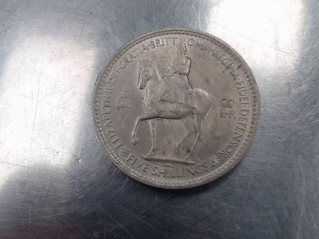 1953 great britain coronation coin