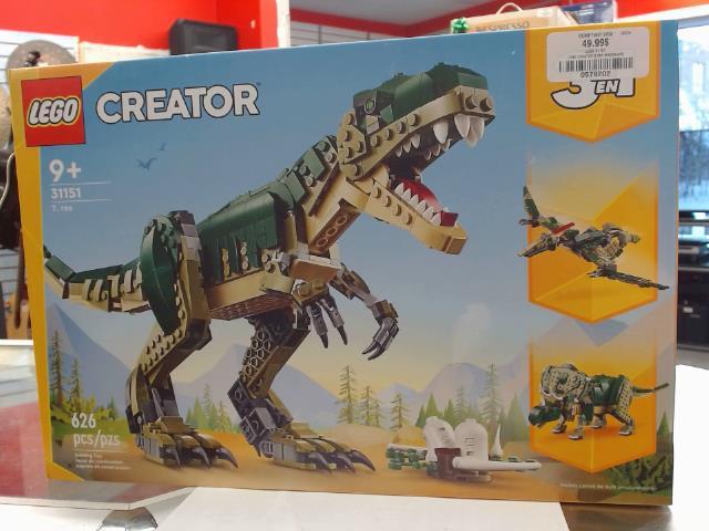Lego creator 3 in1 dinosaure