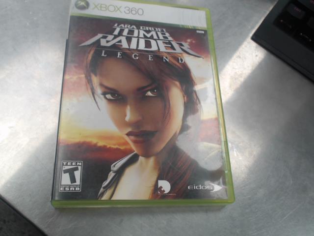 Jeu xbox 360 lara croft tomb raider