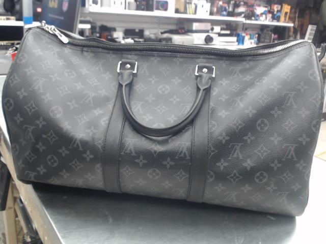 Sac de voyage lv noir brise avec strap