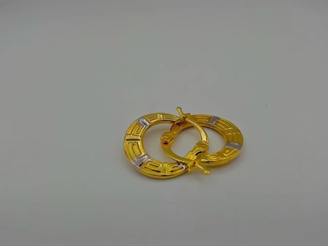 BOUCLES D OREILLES EN OR 10KT