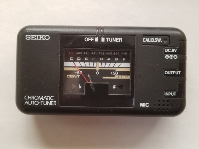 Seiko chromatic auto tuner