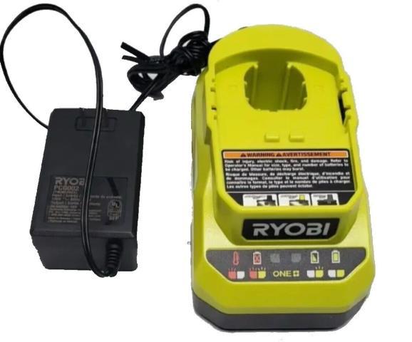 Chargeur ryobi vert