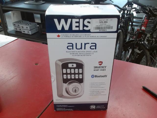 Serrure weiser neuf nickel satin