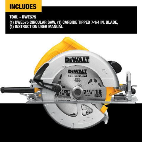 Circular saw 7-1/4''