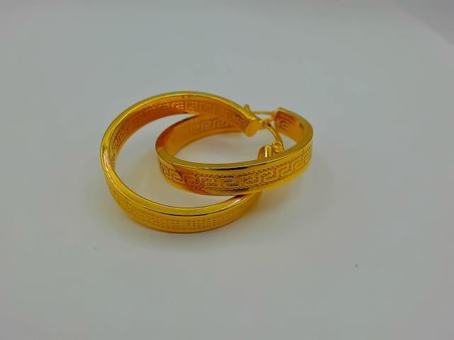BOUCLES D OREILLES EN OR 10KT