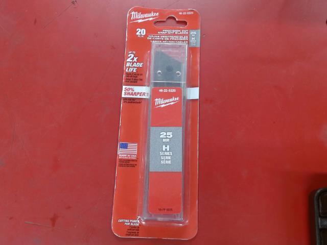 Snap-off blades 20pc new/neuf