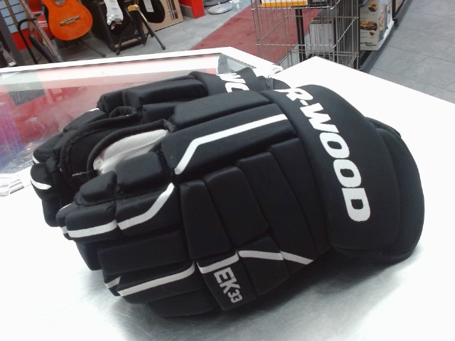Gant de hockey noir 15'