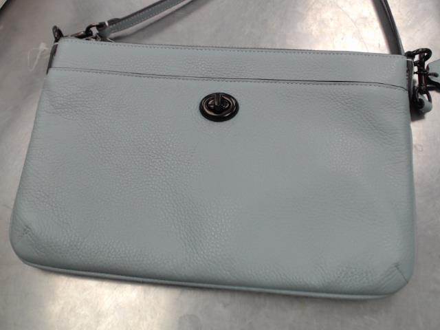 Messenger bag bleu pale