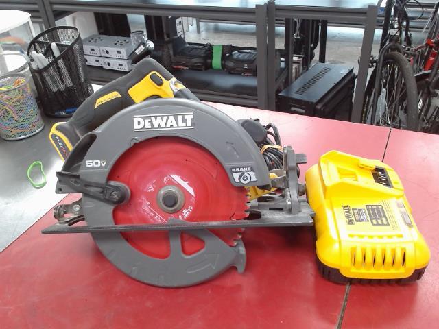 Scie circulaire flexvolt 60v+fast charge