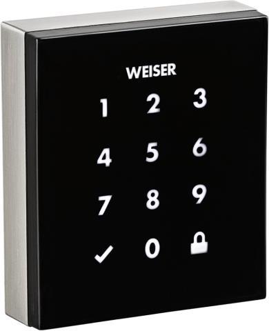 Serrure touch weiser obsidian