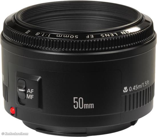 Lens ef 50mm 1:1.8 ii