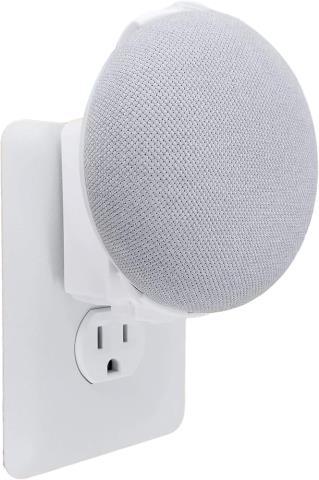 Google mini nest 2nd gen avec bloc mural