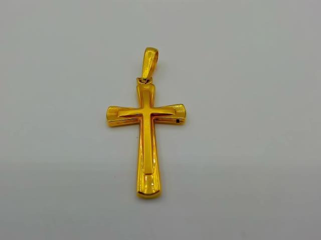 BRELOQUE CROIX EN OR 10KT