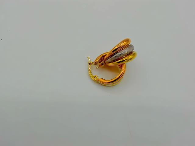 BOUCLES D OREILLES EN OR 10KT