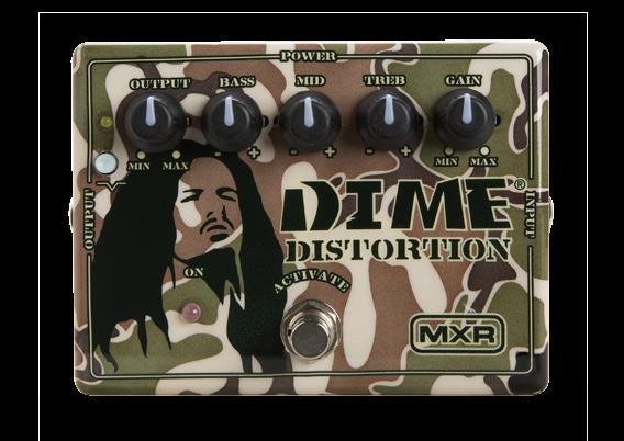 Pedale distortion camo
