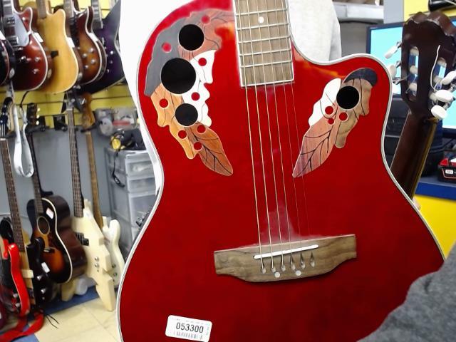 Guitar electrique rouge