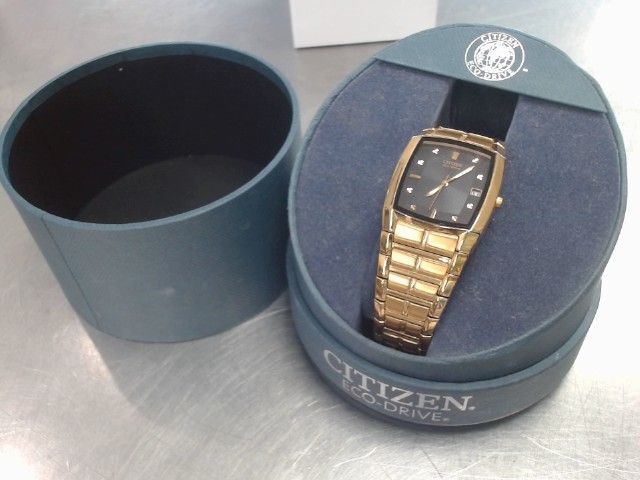 Montre homme citizen dore+ boite