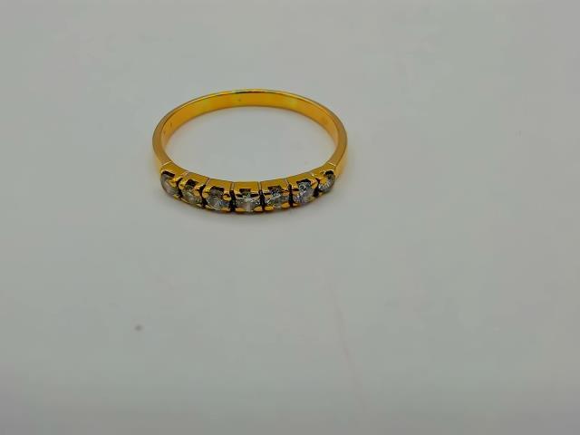 BAGUE DIAM EN OR 10KT