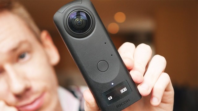 Ricoh theta camera 360