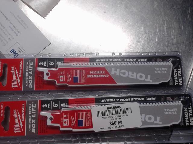 Pk de 3 sawzall thick metal