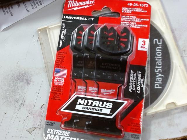 Pack blade ocsillateur carbide!