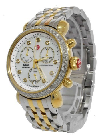 Chonograph michele mop dial 0.62ctw