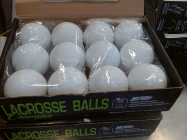 Balle lacrosse set de 12 balle