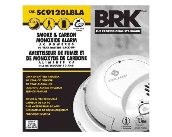 Smoke & carbon monoxide alarm